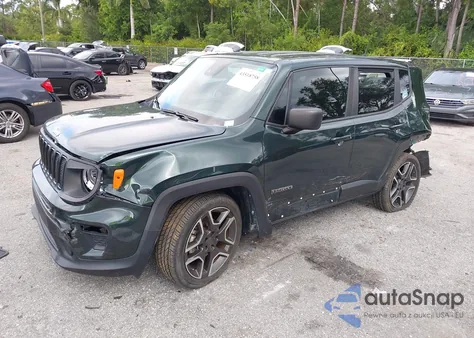 2021 Jeep Renegade Jeepster Fwd from USA, damaged, VIN ZACNJCAB2MPM41372
